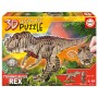 Puzzle 3D Educa Tiranossauro Rex Creature 82 Peças Puzzles Educa - 1