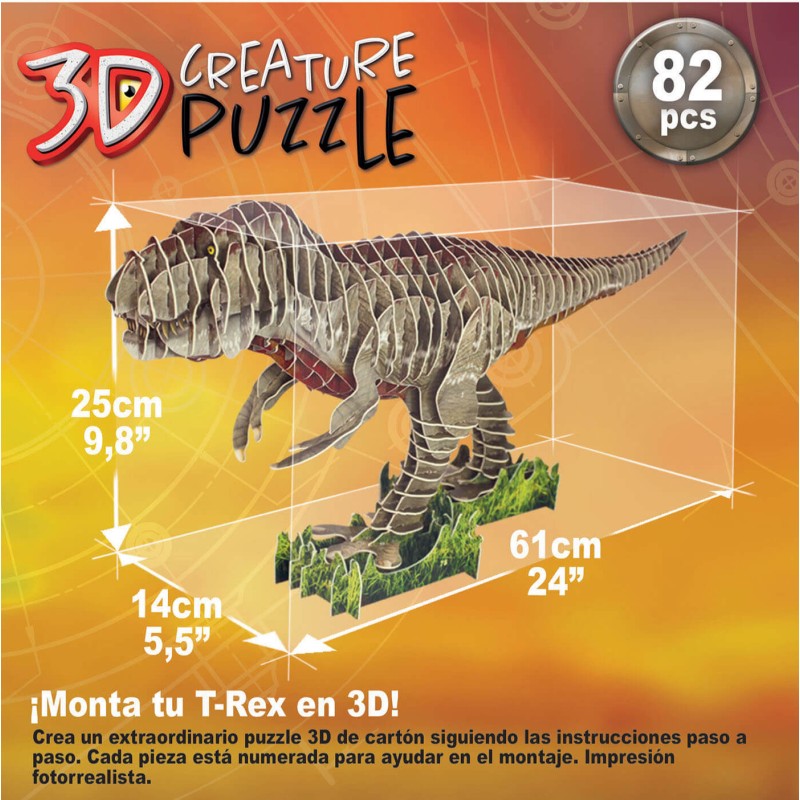 Jogo de quebra-cabeça 3000 peças quebra-cabeça para adultos 3d  quebra-cabeças de metal 3d quebra-cabeças de dinossauros com suporte DIY  kits de