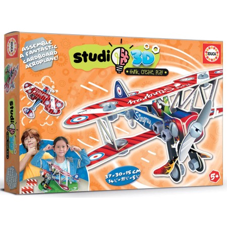 Puzzle 3D Educa Avião de estúdio de 20 peças Puzzles Educa - 1