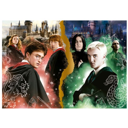 Puzzle Educa Harry Potter Duelos Efeito Neon 1000 Peças Puzzles Educa - 1