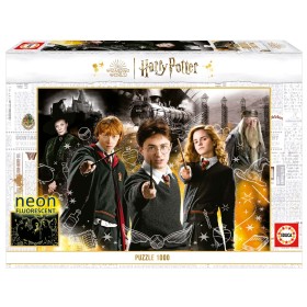 Puzzle Educa Efeito Harry Potter Neon 1000 Peças Puzzles Educa - 1