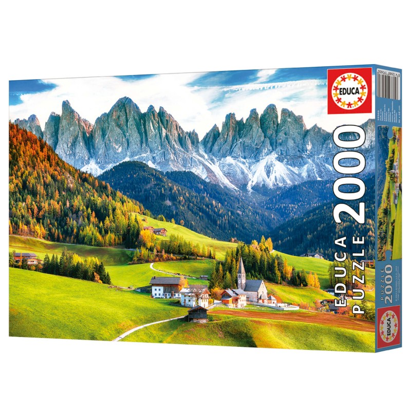 Quebra-Cabeça Paisagens Deslumbrantes Alpes Italianos -500pç