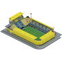 Puzzle Estadio 3D De La Cerámica Villarreal CF Com Luz ElevenForce - 4