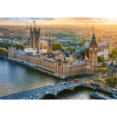 Puzzle Trefl Palácio de Westminster, Londres, Inglaterra Colecção de 1000 peças Puzzles Trefl - 1