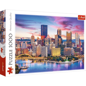 Puzzle Trefl Pittsburgh, Pennsylvania, EUA de 1000 Peças Puzzles Trefl - 1