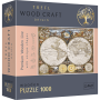 Puzzle Trefl Mapa de madeira do Mundo Antigo 1000 Peças Puzzles Trefl - 2