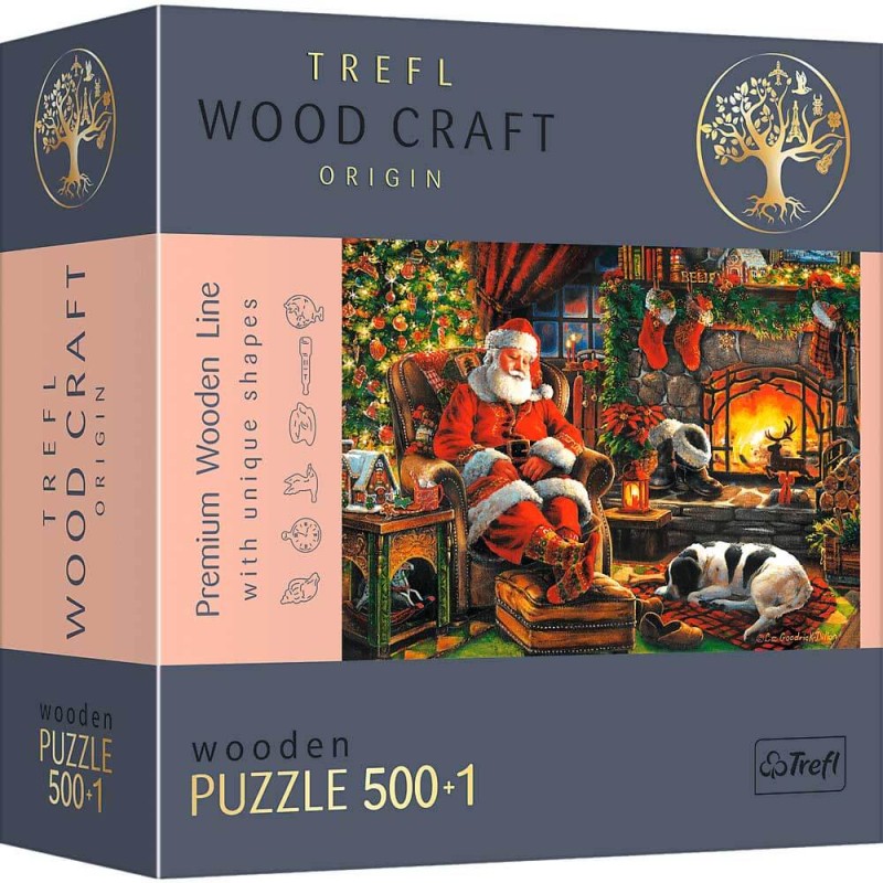 Quebra-cabeça de madeira - Véspera de Natal – Puzzl Wood