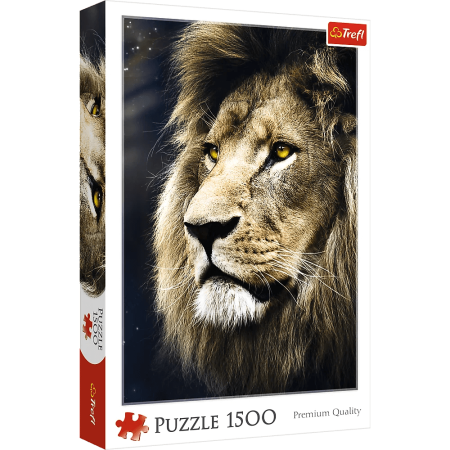 Puzzle Trefl Retrato do Leão 1500 Peças - Puzzles Trefl