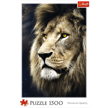 Puzzle Trefl Retrato do Leão 1500 Peças Puzzles Trefl - 2