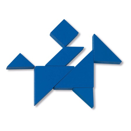 Tangram de madeira