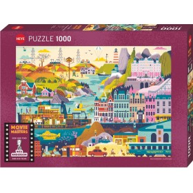 Puzzle Heye Filmes de Anderson 1000 Peças Heye - 1