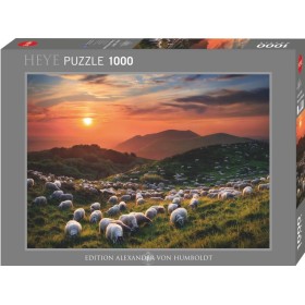 Puzzle Heye Ovelhas e Vulcões 1000 Peças Heye - 1