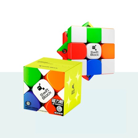 Cubo Mágico Gan 3x3 Swift Block Magnético