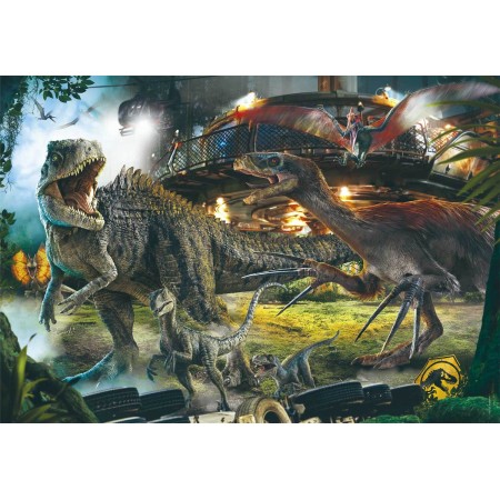 Clementoni Puzzle Case Jurassic World 3 de 1000 peças Clementoni - 1