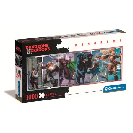 Puzzle Clementoni Panorama Dungeons and Dragons 1000 Peças Clementoni - 1