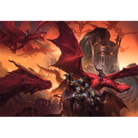 Puzzle Clementoni Dungeons and Dragons 1000 Peças Clementoni - 1