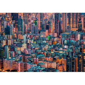 Puzzle Clementoni A Colmeia, Hong Kong 1500 peças Clementoni - 1