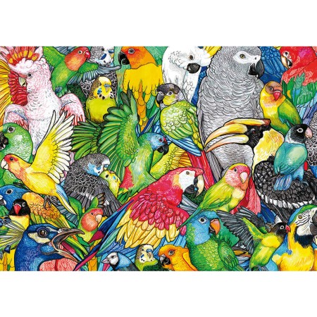 Puzzle Papagaios Educa 500 peças Puzzles Educa - 1