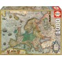 Educa Puzzle Mapa da Europa Antiga 1000 peças Puzzles Educa - 2