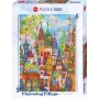 Puzzle Heye Charming Village, Arcos Vermelhos 1000 Peças Heye - 2