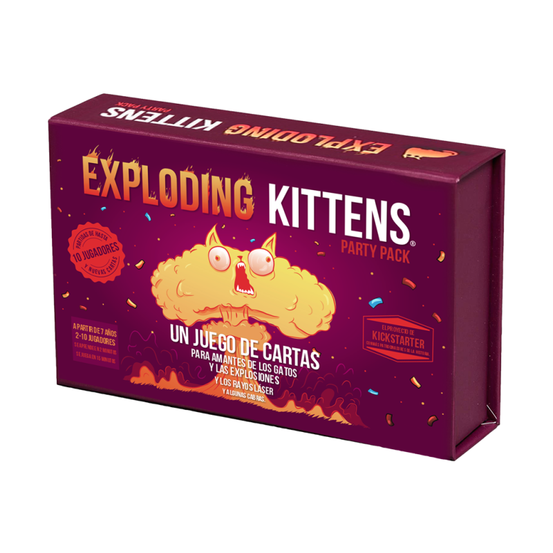 Exploding Kittens Jogo De Festa Para Jogadores Kubekings