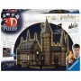 Puzzle 3D Castelo de Hogwarts - O Grande Salão - Edição Nocturna 643 Peças Ravensburger - 1