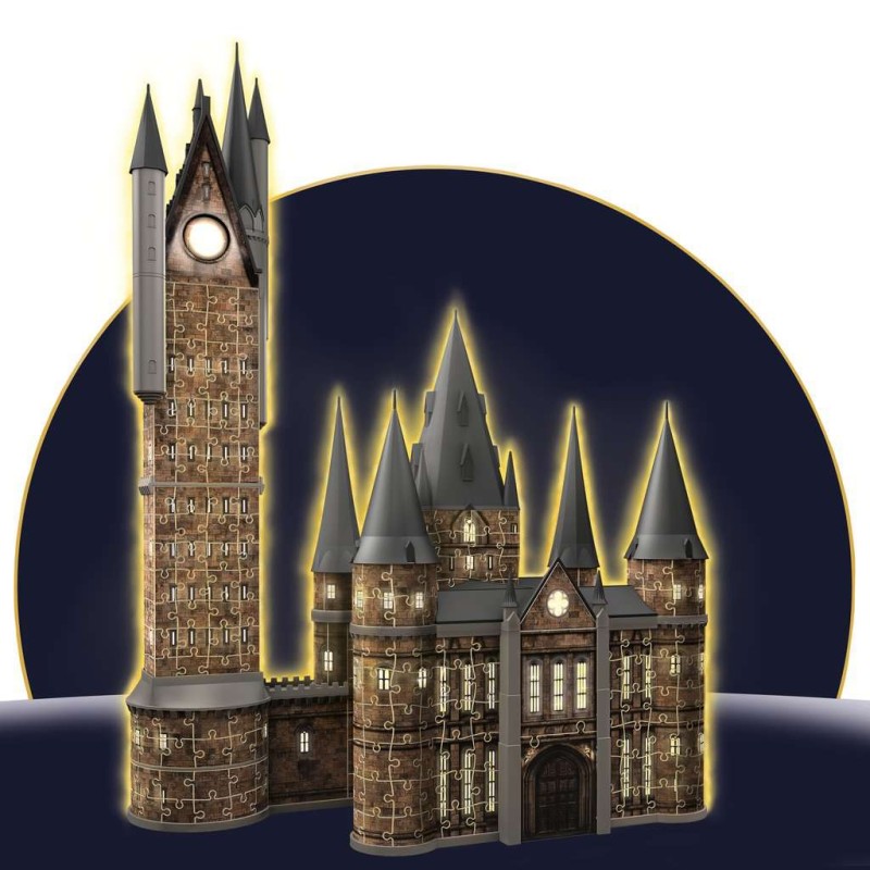 Comprar Puzzle 3D de Hogwarts Torre de Astronomia Kubekings