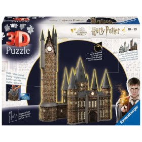 Puzzle 3D Castelo de Hogwarts - Torre de Astronomia - Edição Nocturna 626 Peças Ravensburger - 1