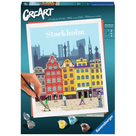 CreArt Estocolmo a cores Ravensburger - 1