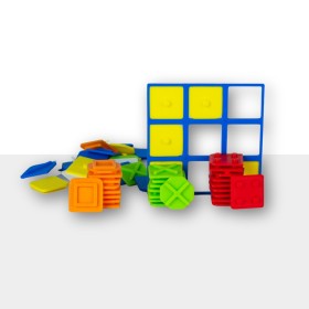 Kit DIY 3x3 Cube para cegos Kubekings - 1