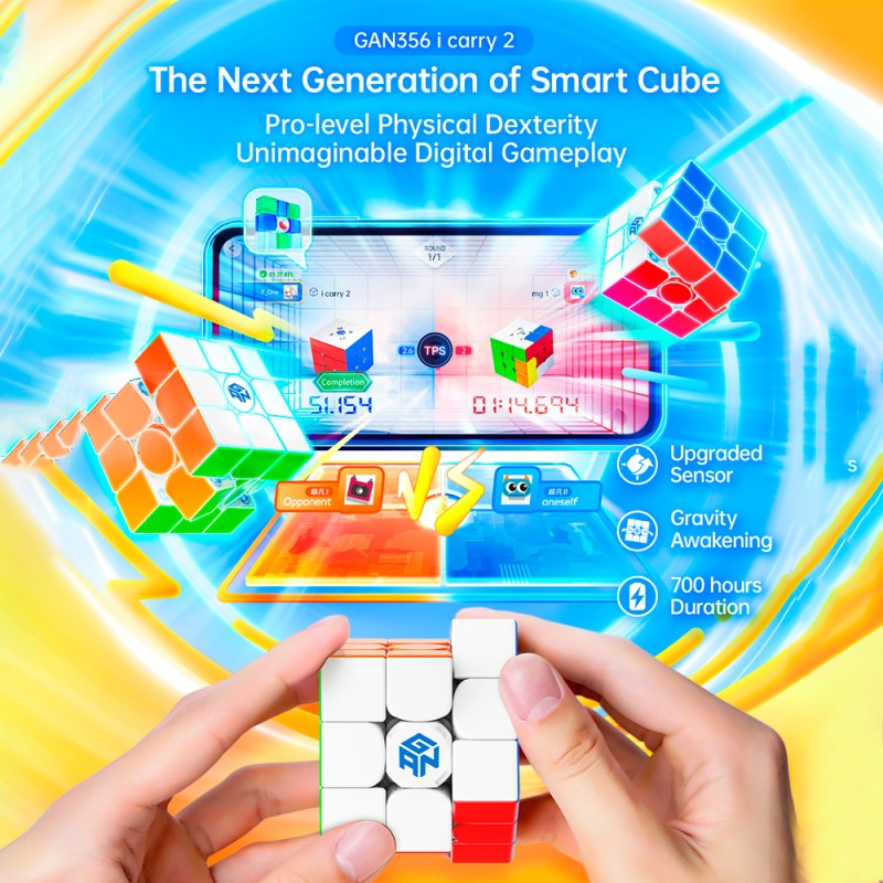 Cube Intelligent GAN 356 I Carry2 Édition 10e Anniversaire - Magnétique, Suivi En Temps Réel Via Appli