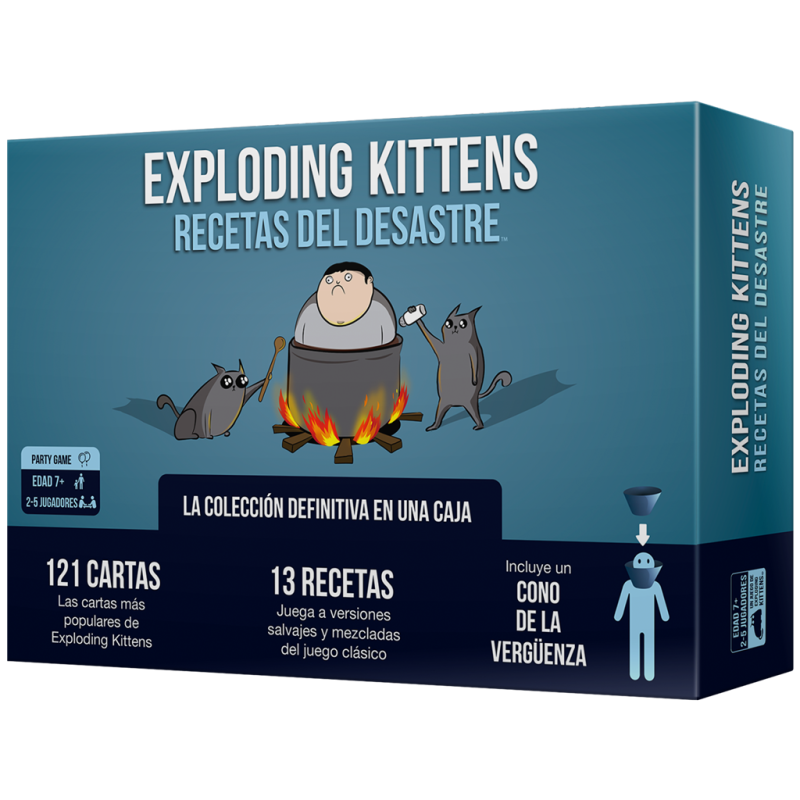 Exploding Kittens: Recipes for Disaster - Aventuras explosivas!