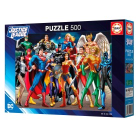 Educa Puzzle Liga da Justiça DC Comics 500 peças Puzzles Educa - 1