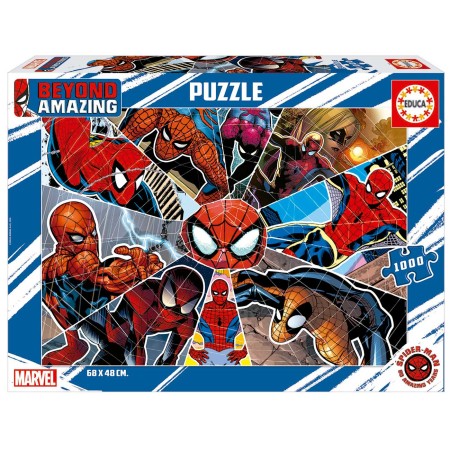 Educa Spiderman Beyond Amazing Puzzle 1000 Peças Puzzles Educa - 1