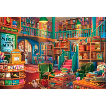 Puzzle Livraria Educa Puzzle de 1000 peças Puzzles Educa - 1