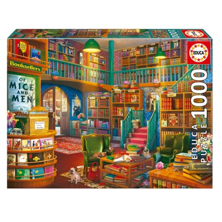 Puzzle Livraria Educa Puzzle de 1000 peças Puzzles Educa - 2