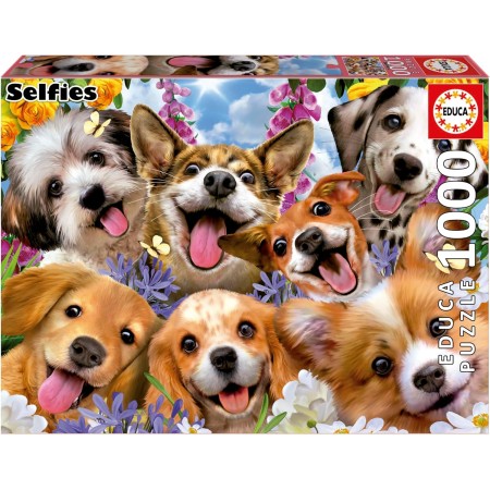 Puzzle Educa Doggy Selfie 1000 peças Puzzles Educa - 1