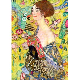 Educa Puzzle Senhora com Leque 1000 Peças Puzzles Educa - 1