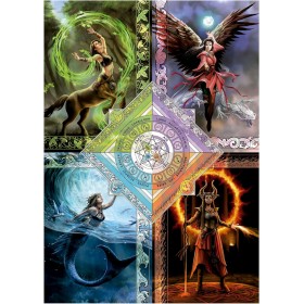 Educa Elemental Magic Chart Puzzle 1500 peças Puzzles Educa - 1