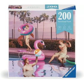 Puzzle Ravensburger Poolparty de 200 Peças Ravensburger - 1