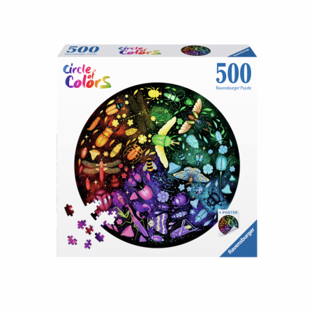 Puzzle Ravensburger Círculo de Cores: Insetos 500 Peças Ravensburger - 1