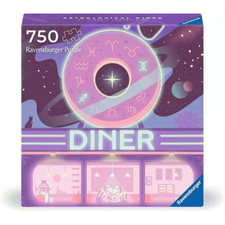 Puzzle Ravensburger Diner Astrológico de 750 Peças Ravensburger - 1