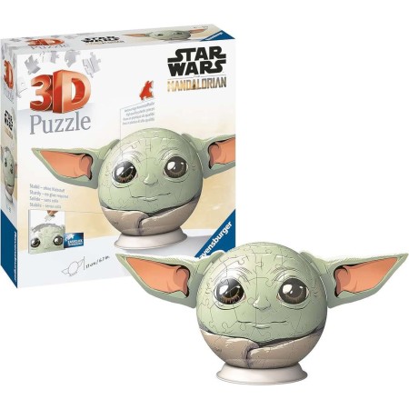 Puzzle Ravensburger 3D Star Wars Mandalorian de 72 Peças Ravensburger - 1