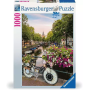 Puzzle Ravensburger Bicicleta em Amsterdã de 1000 Peças Ravensburger - 1