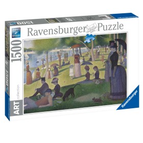 Puzzle Ravensburger Tarde de Domingo na Ilha de La Grande Jatte de 1500 Peças Ravensburger - 1