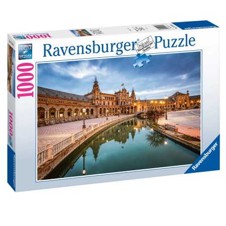 Puzzle Ravensburger Praça de Espanha, Sevilha de 1000 Peças Ravensburger - 1