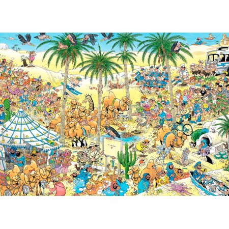 Puzzle Jumbo O Oásis de 1000 Peças Jumbo - 2