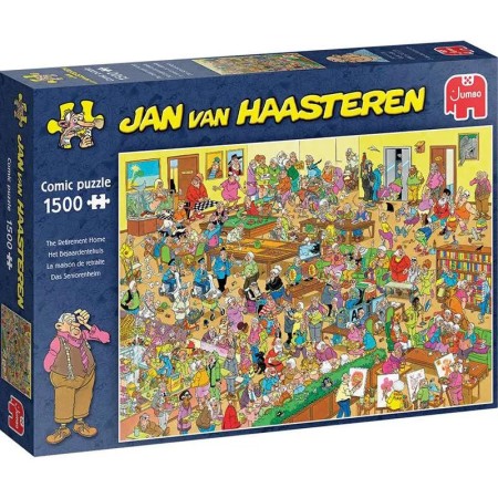 Puzzle Jumbo Lar de Idosos de 1500 Peças Jumbo - 1