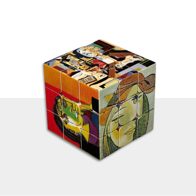 Picasso Cube 3x3 - Puzzle com obras icónicas de Picasso 🎨