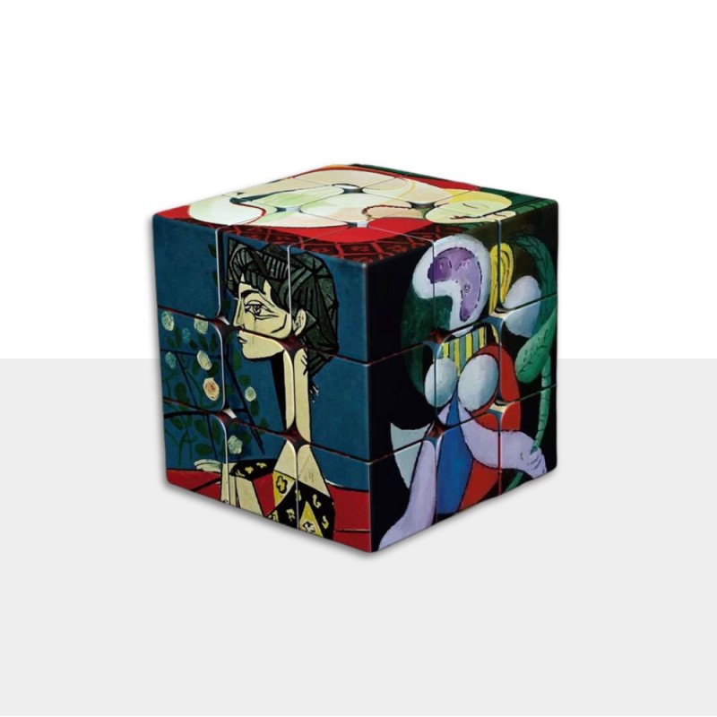 Picasso Cube 3x3 - Puzzle com obras icónicas de Picasso 🎨